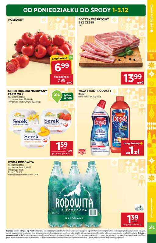 Stokrotka - gazetka promocyjna Gazetka Supermarket od czwartku 27.11 do środy 03.12 - strona 5