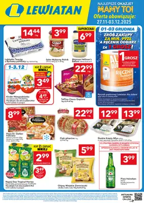 LEWIATAN - gazetka promocyjna Mamy TO w Lewiatanie – woj. lubelskie od czwartku 27.11 do środy 03.12