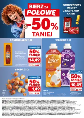 Kaufland - gazetka promocyjna Mocny Start od poniedziałku 01.12 do środy 03.12 - strona 22