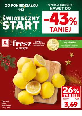 Kaufland - gazetka promocyjna Mocny Start od poniedziałku 01.12 do środy 03.12 - strona 2