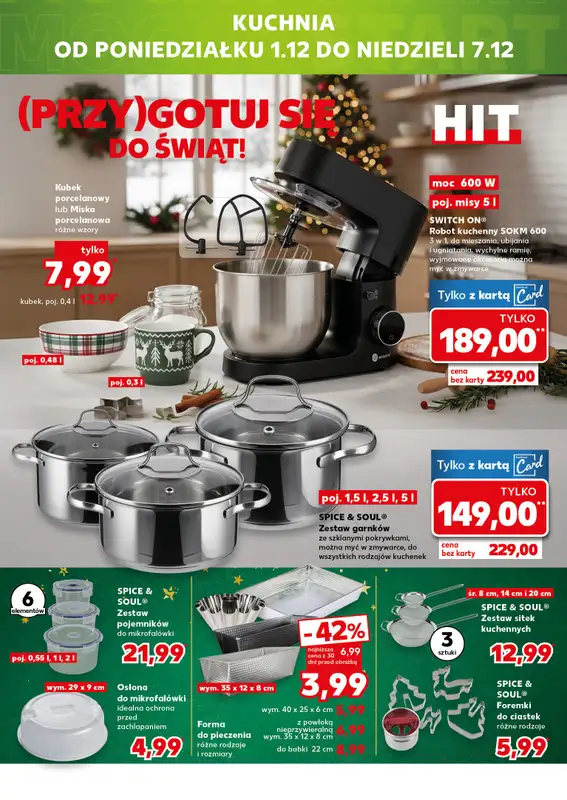Kaufland - gazetka promocyjna Mocny Start od poniedziałku 01.12 do środy 03.12 - strona 18