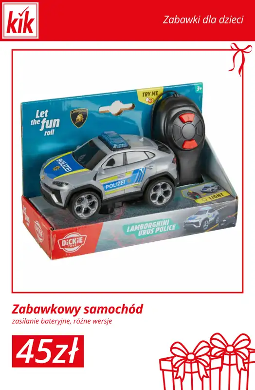 KiK - gazetka promocyjna Zabawki na prezent w supercenach! od środy 26.11  - strona 10