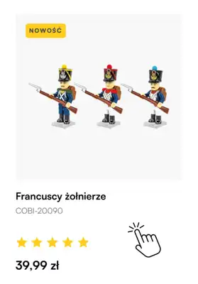 Prezenty - gazetka promocyjna Cobi | -20% na drugą, tańszą zabawkę od środy 26.11  - strona 7