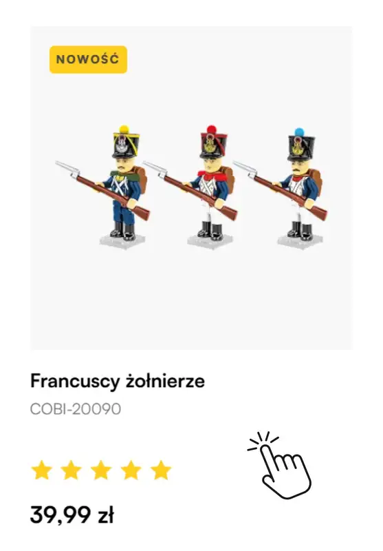 Prezenty - gazetka promocyjna Cobi | -20% na drugą, tańszą zabawkę od środy 26.11  - strona 7