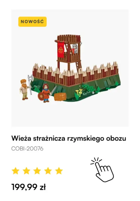 Prezenty - gazetka promocyjna Cobi | -20% na drugą, tańszą zabawkę od środy 26.11  - strona 8