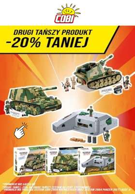 Prezenty - gazetka promocyjna Cobi | -20% na drugą, tańszą zabawkę od środy 26.11 