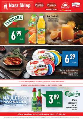 Premium - gazetka promocyjna Billboard Premium Market Plus od wtorku 16.12 do środy 31.12