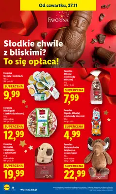 Lidl - gazetka promocyjna Oferta od czwartku od czwartku 27.11 do soboty 29.11 - strona 38