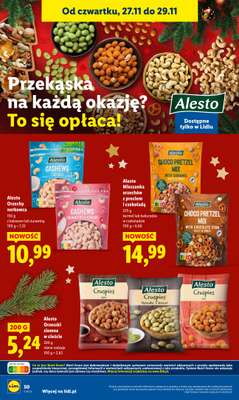 Lidl - gazetka promocyjna Oferta od czwartku od czwartku 27.11 do soboty 29.11 - strona 50