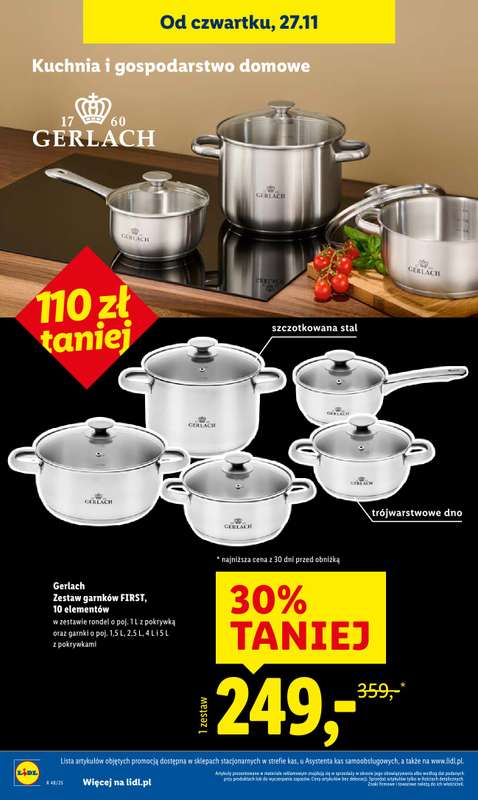 Lidl - gazetka promocyjna Oferta od czwartku od czwartku 27.11 do soboty 29.11 - strona 14