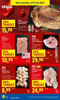Lidl - gazetka promocyjna Oferta od czwartku od czwartku 27.11 do soboty 29.11 - strona 24