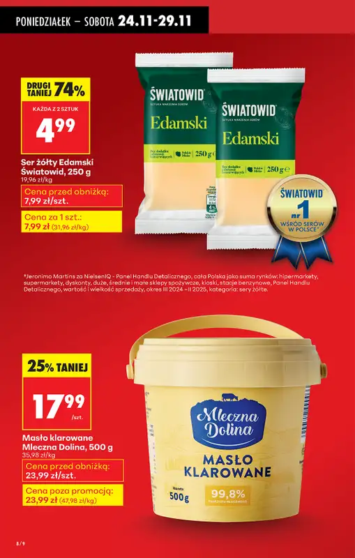 Biedronka - gazetka promocyjna Od poniedziałku, Z ladą tradycyjną od poniedziałku 24.11 do niedzieli 30.11 - strona 14