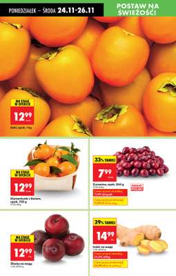 Biedronka - gazetka promocyjna Od poniedziałku, Z ladą tradycyjną od poniedziałku 24.11 do niedzieli 30.11 - strona 37