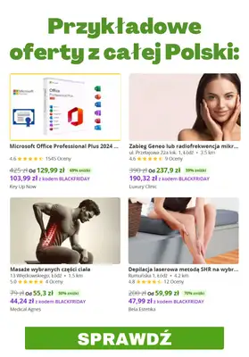 BLACK FRIDAY - gazetka promocyjna Groupon | Okazje roku od środy 26.11  - strona 6