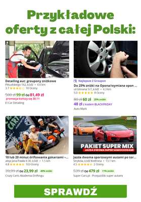 BLACK FRIDAY - gazetka promocyjna Groupon | Okazje roku od środy 26.11  - strona 4