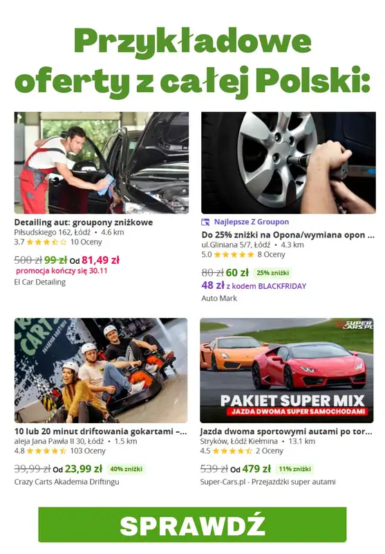 BLACK FRIDAY - gazetka promocyjna Groupon | Okazje roku od środy 26.11  - strona 4