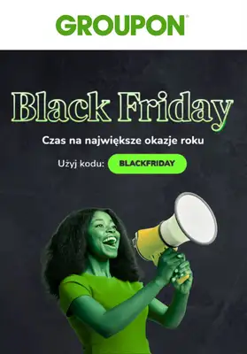 BLACK FRIDAY - gazetka promocyjna Groupon | Okazje roku od środy 26.11 