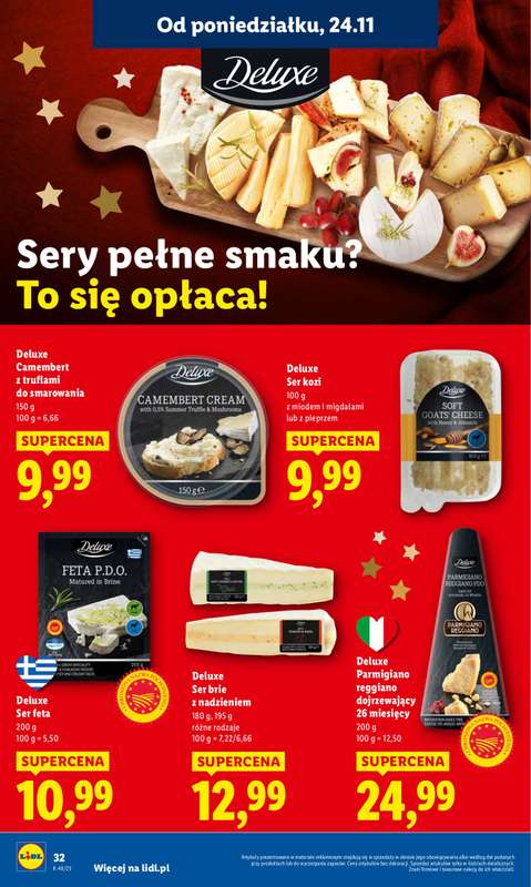 Lidl - gazetka promocyjna Oferta od poniedziałku od poniedziałku 24.11 do środy 26.11 - strona 32