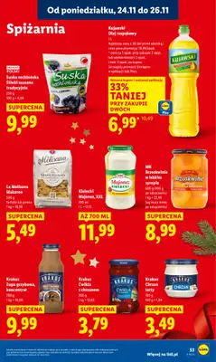 Lidl - gazetka promocyjna Oferta od poniedziałku od poniedziałku 24.11 do środy 26.11 - strona 55
