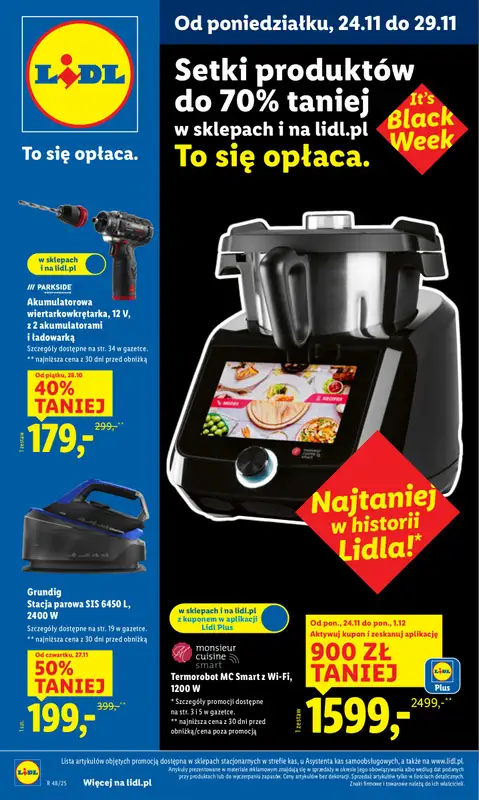 Lidl - gazetka promocyjna Katalog od poniedziałku 24.11 do soboty 29.11
