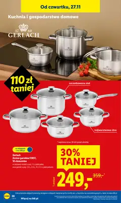 Lidl - gazetka promocyjna Katalog od poniedziałku 24.11 do soboty 29.11 - strona 22