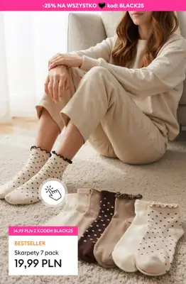 Sinsay - gazetka promocyjna BLACK FRIDAY! -25% na wszystko przy zakupie min. 4 szt. od czwartku 27.11 do niedzieli 30.11 - strona 2