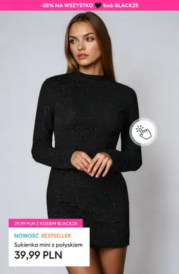 Sinsay - gazetka promocyjna BLACK FRIDAY! -25% na wszystko przy zakupie min. 4 szt. od czwartku 27.11 do niedzieli 30.11 - strona 9