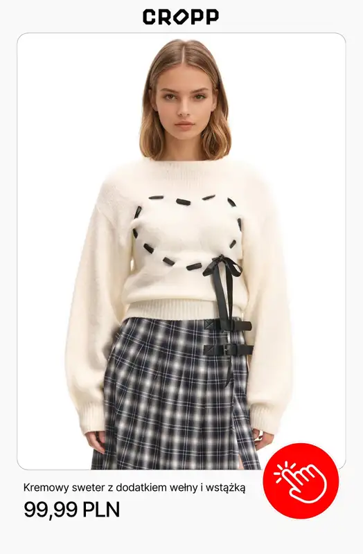 Cropp - gazetka promocyjna HOT DROP – zimowe nowości dla niej od środy 26.11 do poniedziałku 01.12 - strona 6