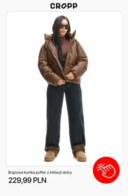 Cropp - gazetka promocyjna HOT DROP – zimowe nowości dla niej od środy 26.11 do poniedziałku 01.12 - strona 5