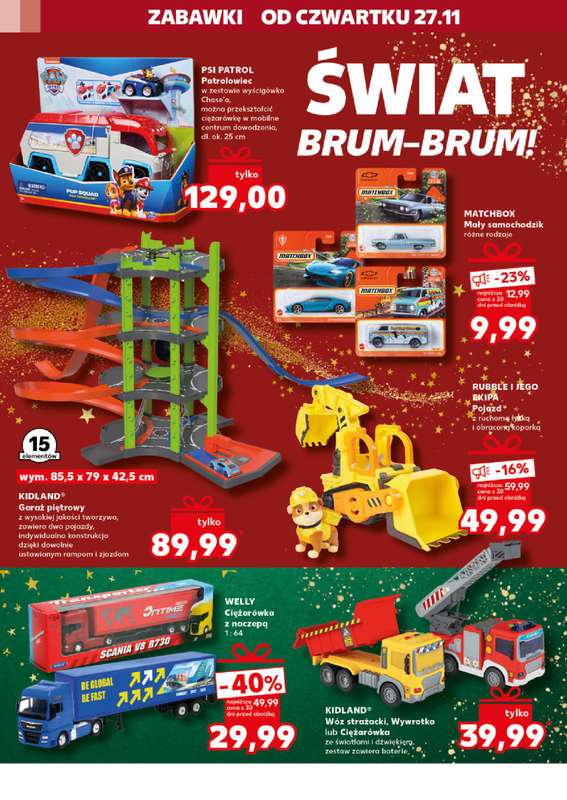 Kaufland - gazetka promocyjna Oferta Kaufland - Zabawki od czwartku 27.11 do wtorku 09.12 - strona 24