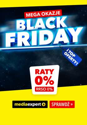 Media Expert - gazetka promocyjna Black Friday w Media Expert – sprawdź top oferty! od piątku 28.11 do niedzieli 30.11