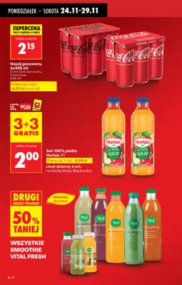 Biedronka - gazetka promocyjna Od poniedziałku, Z ladą tradycyjną od poniedziałku 24.11 do niedzieli 30.11 - strona 24