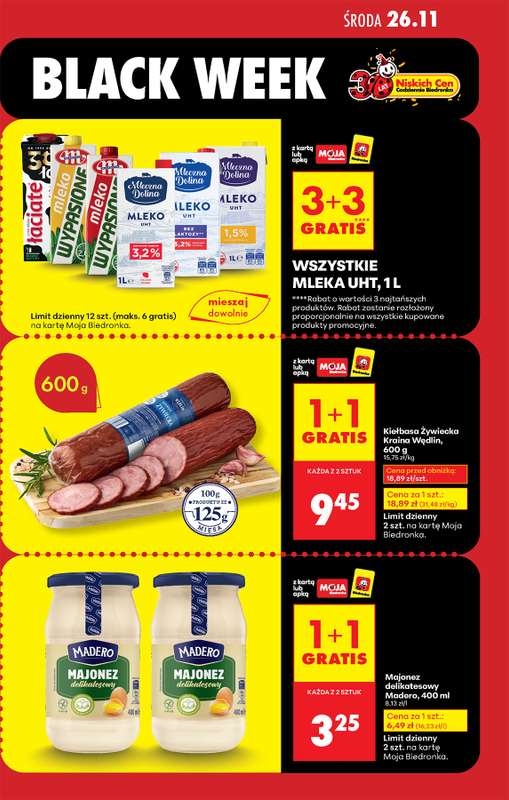 Biedronka - gazetka promocyjna Od poniedziałku, Z ladą tradycyjną od poniedziałku 24.11 do niedzieli 30.11 - strona 13