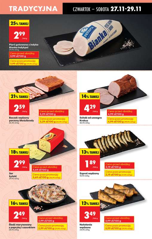 Biedronka - gazetka promocyjna Od czwartku, Z ladą tradycyjną od czwartku 27.11 do środy 03.12 - strona 27