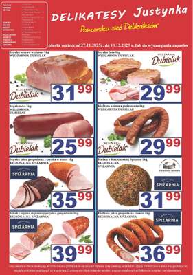 Szynka surowa wędzona 1kg