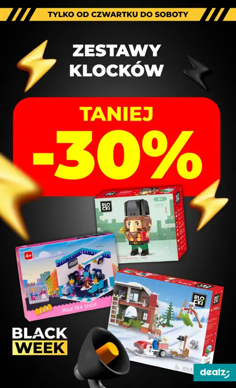 Dealz - gazetka promocyjna Black Week  do soboty 29.11 - strona 15