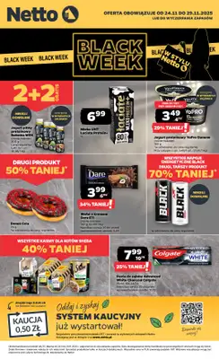 BLACK FRIDAY - gazetka promocyjna Netto I Black Week w stylu Netto! od czwartku 27.11 do soboty 29.11