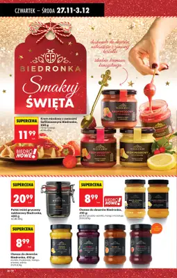 Biedronka - gazetka promocyjna Od czwartku, Z ladą tradycyjną od czwartku 27.11 do środy 03.12 - strona 38