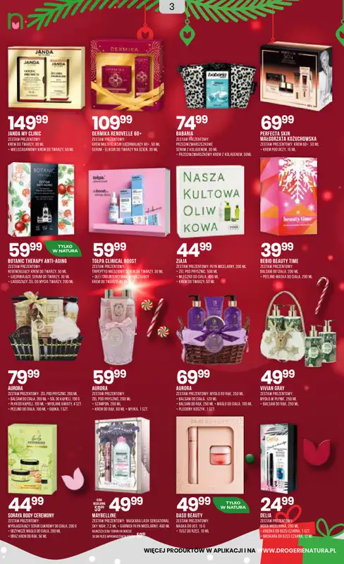 Drogerie Natura - gazetka promocyjna Gazetka od czwartku 27.11 do wtorku 09.12 - strona 3