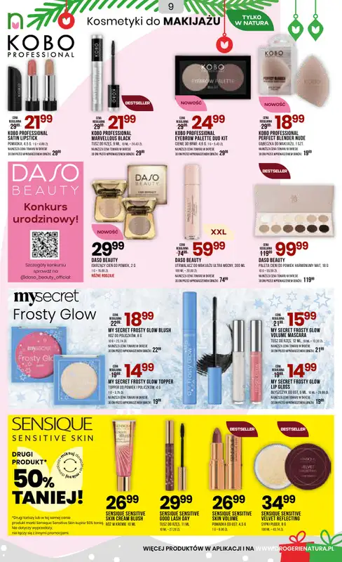 Drogerie Natura - gazetka promocyjna Gazetka od czwartku 27.11 do wtorku 09.12 - strona 9