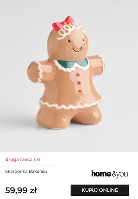 home&you - gazetka promocyjna Druga rzecz 1 zł od czwartku 27.11 do poniedziałku 01.12 - strona 17