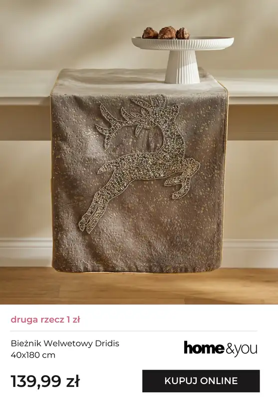 home&you - gazetka promocyjna Druga rzecz 1 zł od czwartku 27.11 do poniedziałku 01.12 - strona 13