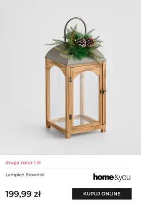 home&you - gazetka promocyjna Druga rzecz 1 zł od czwartku 27.11 do poniedziałku 01.12 - strona 3