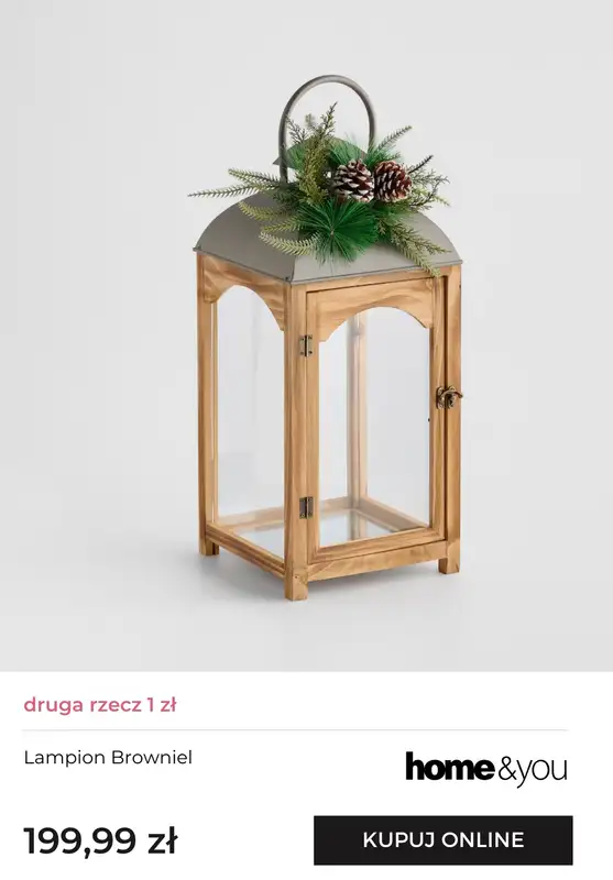 home&you - gazetka promocyjna Druga rzecz 1 zł od czwartku 27.11 do poniedziałku 01.12 - strona 3
