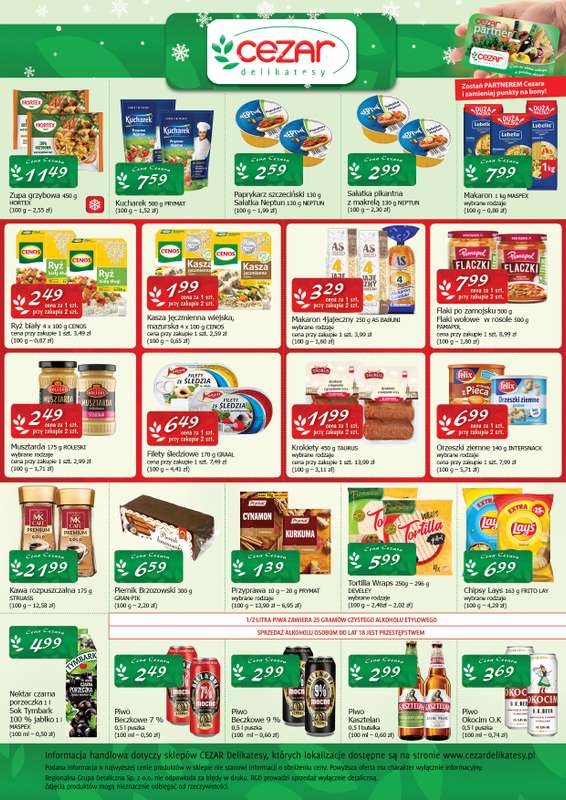 CEZAR Delikatesy - gazetka promocyjna Gazetka od czwartku 27.11 do środy 10.12 - strona 2