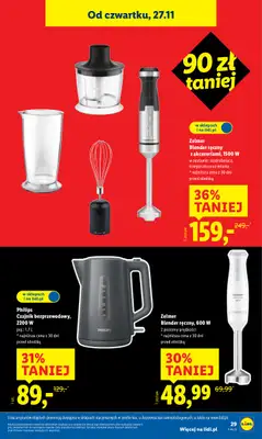 Lidl - gazetka promocyjna Katalog od poniedziałku 24.11 do soboty 29.11 - strona 31