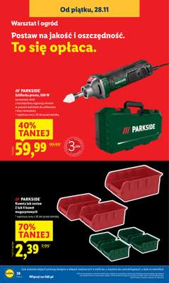 Lidl - gazetka promocyjna Katalog od poniedziałku 24.11 do soboty 29.11 - strona 42