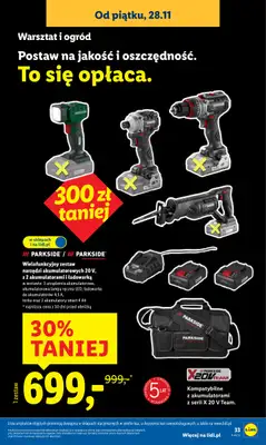 Lidl - gazetka promocyjna Katalog od poniedziałku 24.11 do soboty 29.11 - strona 37
