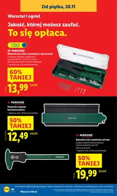 Lidl - gazetka promocyjna Katalog od poniedziałku 24.11 do soboty 29.11 - strona 44
