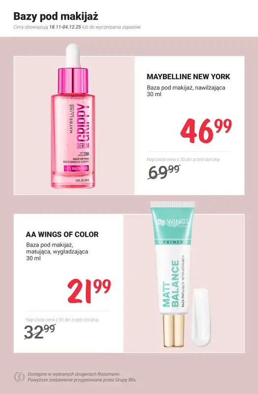 Rossmann - gazetka promocyjna Makijaż na zimę - hity i okazje od czwartku 27.11 do czwartku 04.12 - strona 2